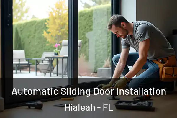 Automatic Sliding Door Installation Hialeah - FL