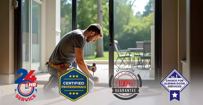 Sliding Door Strike Plate Repair in Hialeah