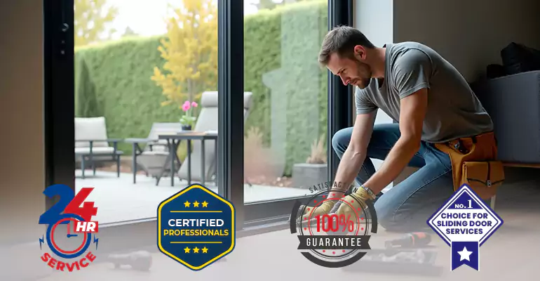 Standard Pella Sliding Door Glass Replacement in Hialeah