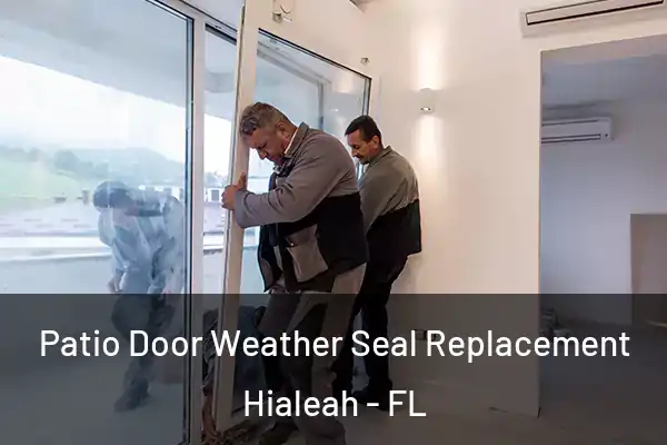 Patio Door Weather Seal Replacement Hialeah - FL